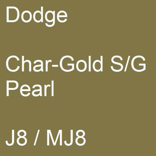 Dodge, Char-Gold S/G Pearl, J8 / MJ8.